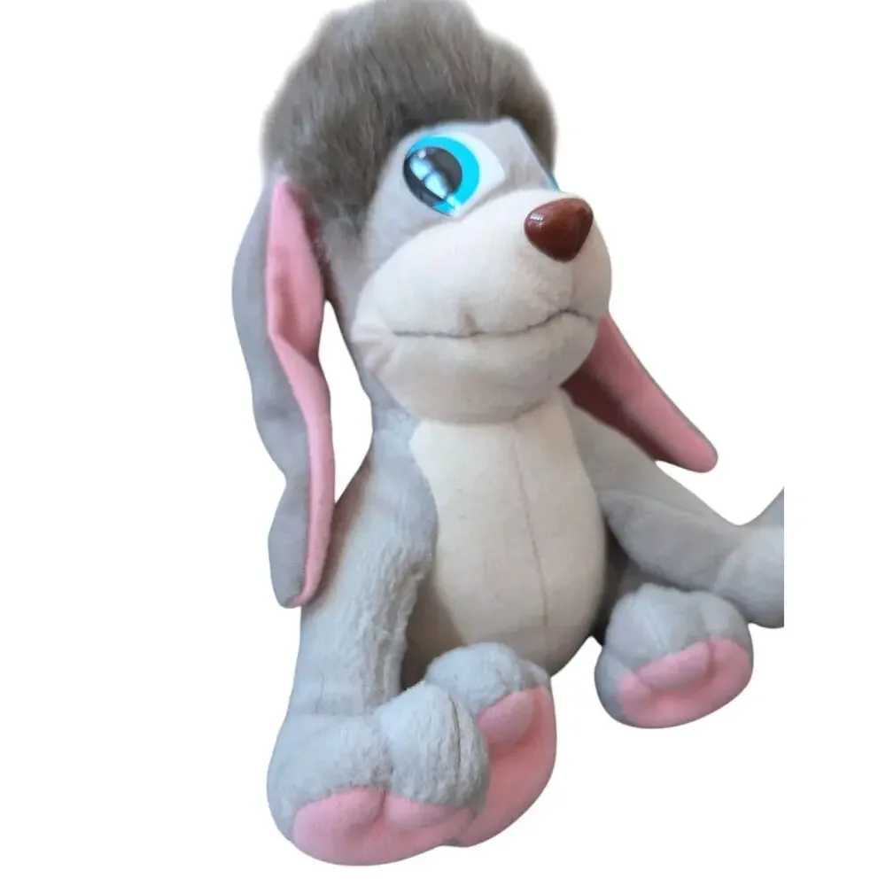 Vintage 1997 Anastasia Pooka Plush Dog Flapping Ears Works Disney Fox 9” 90s Toy